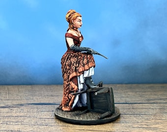 Tabletop toy soldiers 54mm Miss Kitty from Long Branch saloon. Gunsmoke