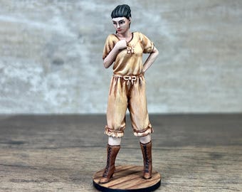 Wild West Saloon Girl toy soldiers – Hand‑Painted Collectible Figurine