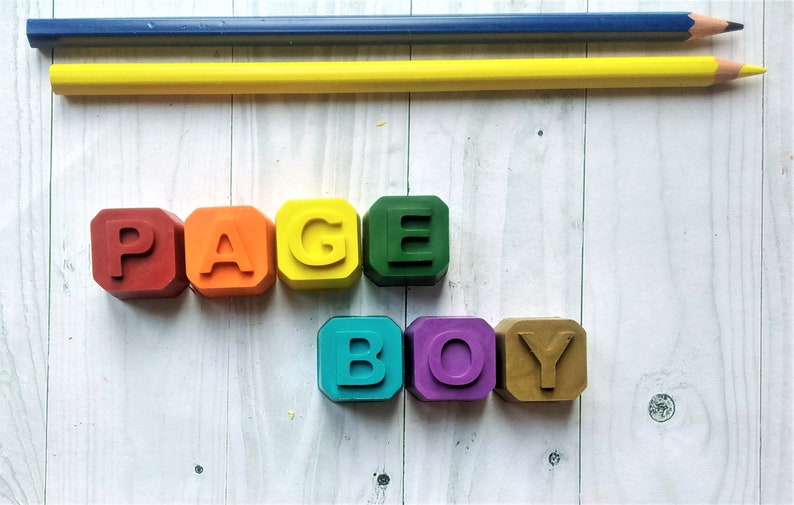 Page Boy Wedding Favours Page Boy Gift Kids Wedding Favours Etsy