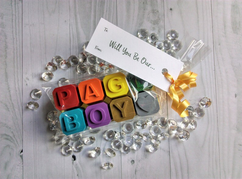 Page Boy Wedding Favours Page Boy Gift Kids Wedding Favours Etsy