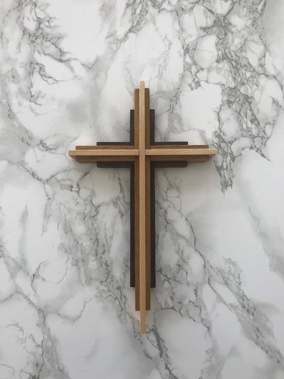 Handmade Wooden Cross Wall Decoration Etsy