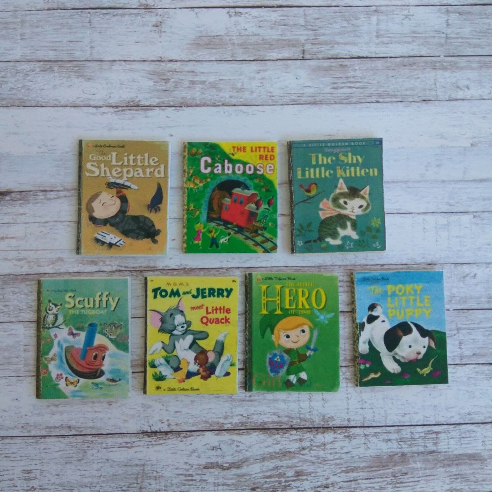PDF Instant Download 8 Covers Book Miniature Little Golden - Etsy