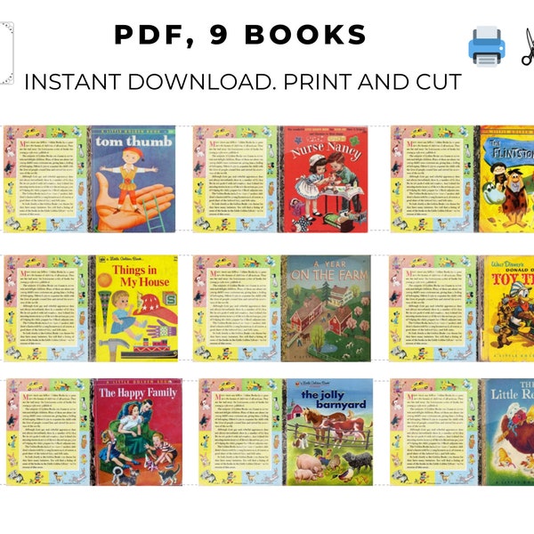 Golden Books Vintage - Etsy