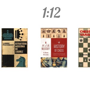 May include: Three vintage chess books with different covers. The first book is titled "Estrategia Moderna Do Xadrez" by Ludek Pachman. The second book is titled "A History of Chess" by H.J.R. Murray. The third book is titled "Chess Variations" by John Golen.