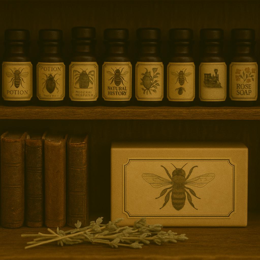 Spell Label Vintage Apothecary & Magic Labels PDF – Printable Mini Bottle Labels ...