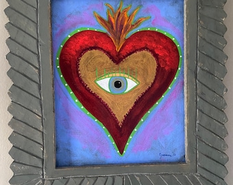 Bronzed Sacred Heart