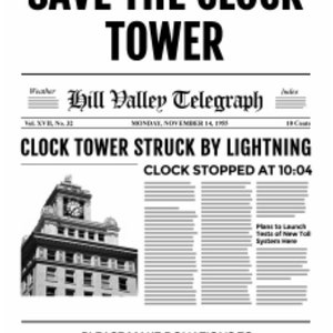 Back to the Future Poster Pack - Etsy