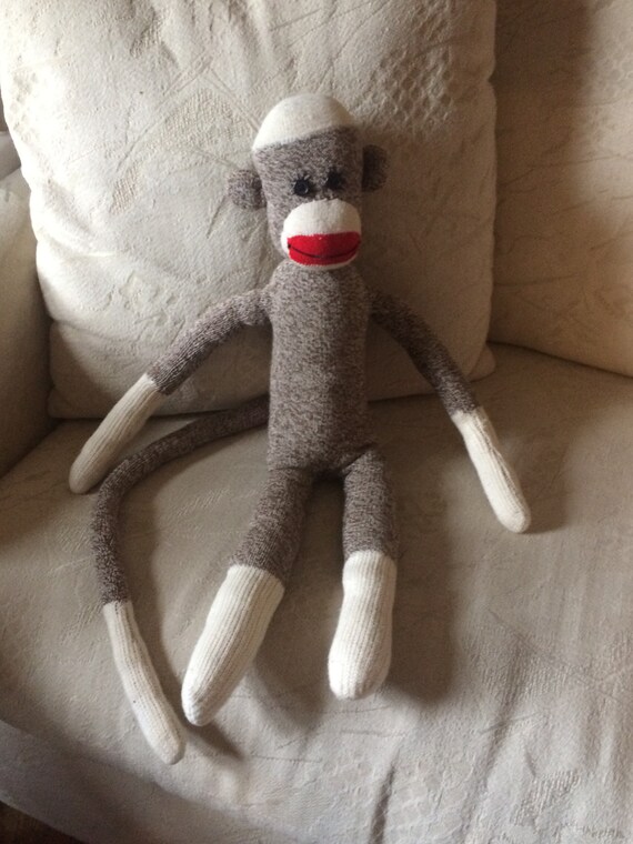 vintage sock monkey