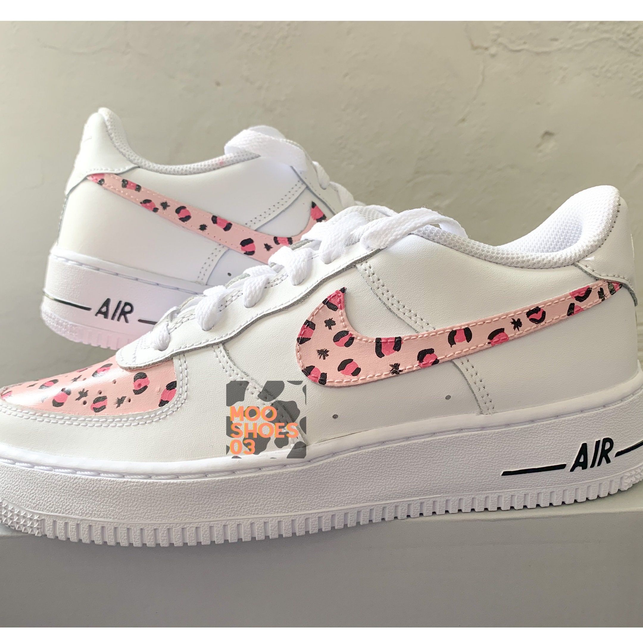 cheetah and tan air force 1