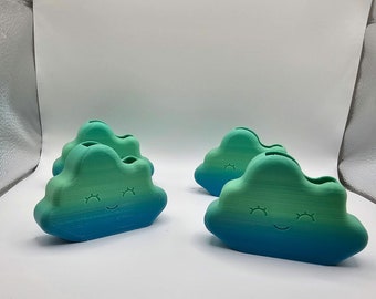 Happy little cloud planters  (Set of 4)