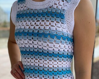 WOMEN'S TANK TOP, CROCHET top