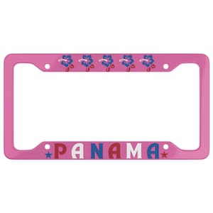 Panama License Plate Frame, Panamanian Car Accessories, Panama Girls, Panamanian Girls