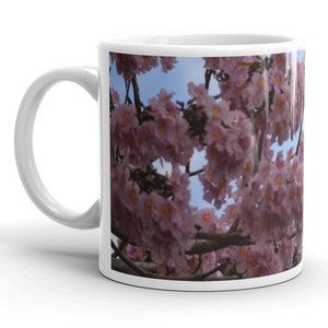 Guayacan Rosado Coffee Mug, Panama Coffee Mug, Panama, Panama Souvenirs, Panamanian Flora, Panama Culture, Panama Gifts, Regalos de Panamá