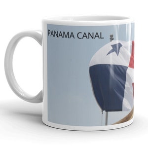 Panama Canal Coffee Mug, Panama Canal, Canal de Panamá, Panamá, Panama Souvenirs, Regalos de Panamá,