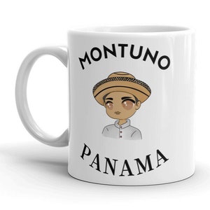 Panama Montuno Coffee Mug, Panama Coffee Mug, Panama, Panama Souvenirs, Panama Gift, Panama Coffee, Panama Tea Mug