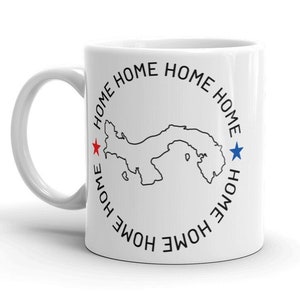 Panama is Home Coffee Mug, Panama Coffee Mug, BFF Gift, Panama, Panama Coffee, Panama is home