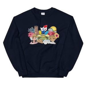 Panamá y Amigos Unisex Sweatshirt, Panama Sweatshirt, Sudadera de Panamá, Panama Souvenirs, Panama, Panama Gifts, Panama Canal, Montuno