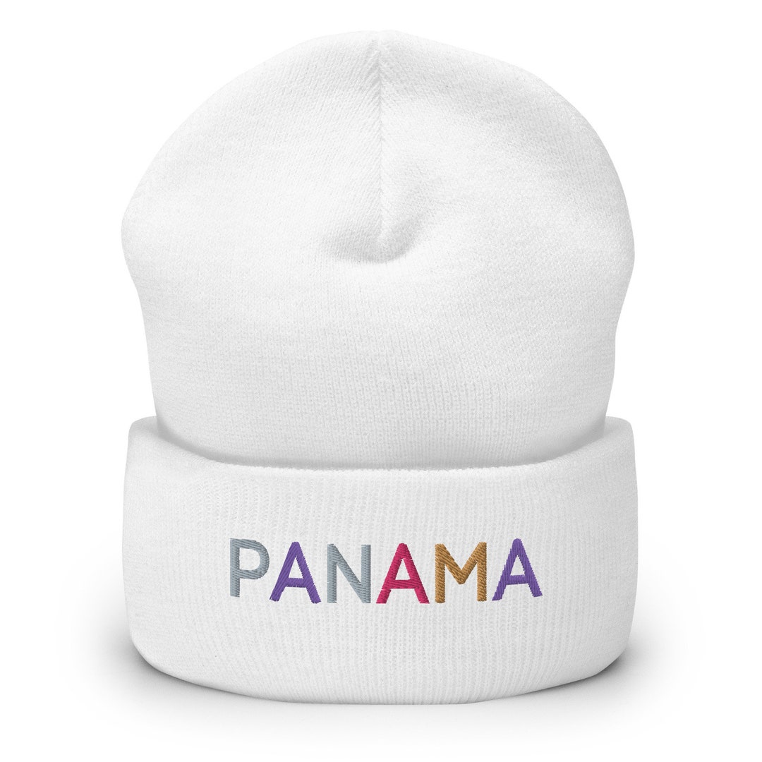 Panama Cuffed Beanie, Panama, Panama Souvenirs, Panama Gifts, Panama Hats, Panama Beanies