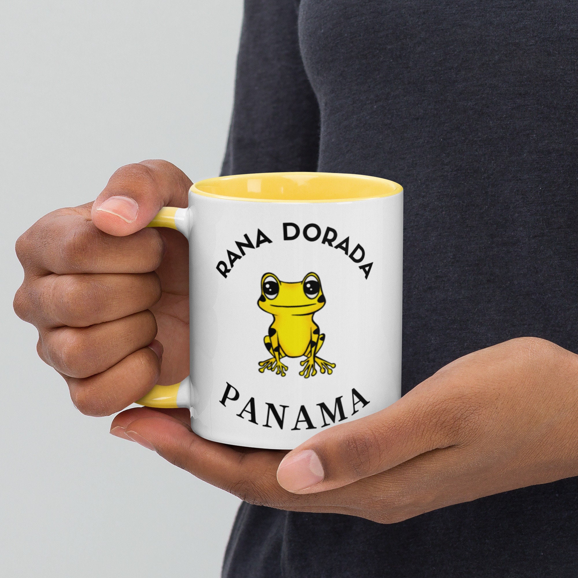 Panama Panama Souvenirs Panamanian Golden Frog Panama Me Encanta Panama Coffee Mugs Rana Dorada Panama Coffee Tea Mug Panama Gifts