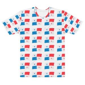 Panama Flag Men&#39;s T-shirt