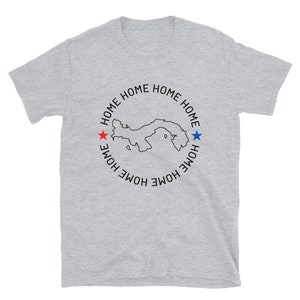 Panama Is Home Unisex T-Shirt, Panamanian Souvenirs, Panamanian Gifts, Panamanian Shirt, Panama, PTY, Panama Gifts, Panama Souvenirs