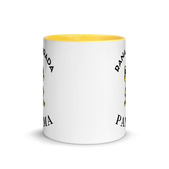 Rana Dorada Panama Coffee Mug: Golden Frog Souvenir - Etsy
