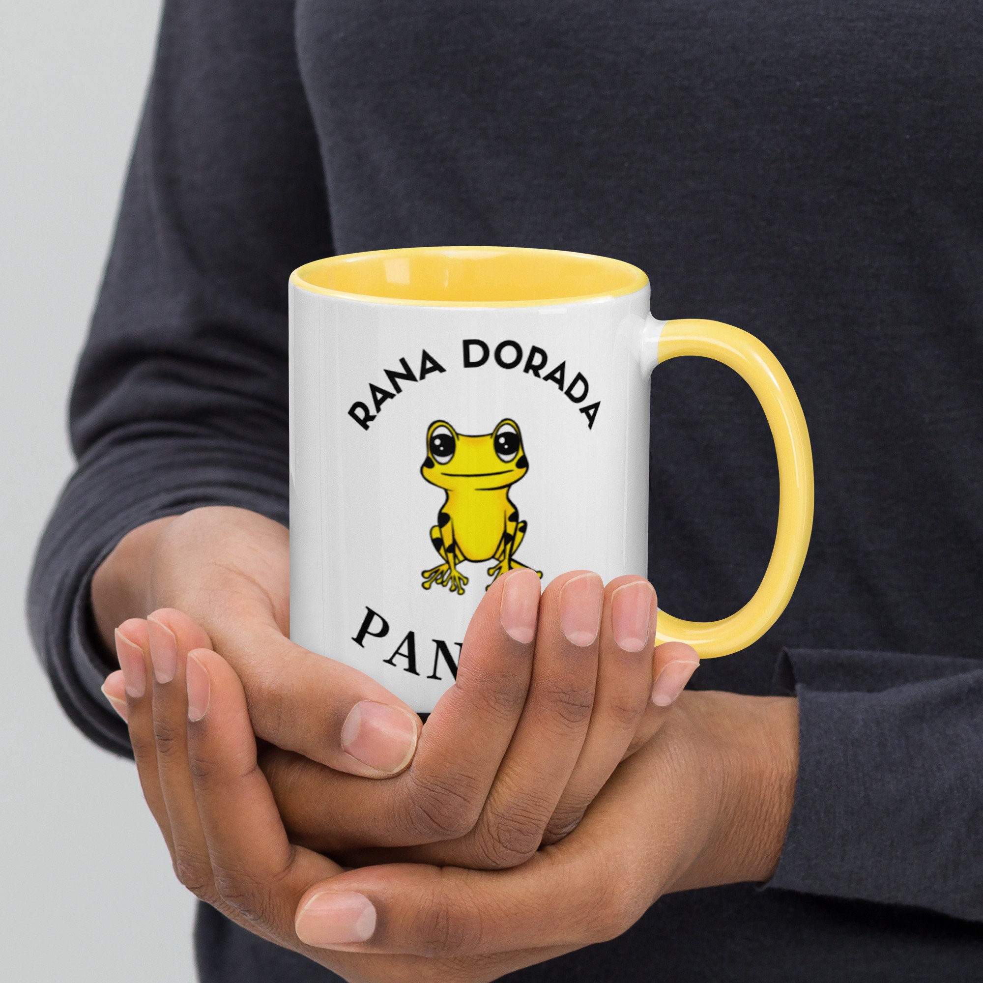 Rana Dorada Panama Coffee Mug: Golden Frog Souvenir - Etsy