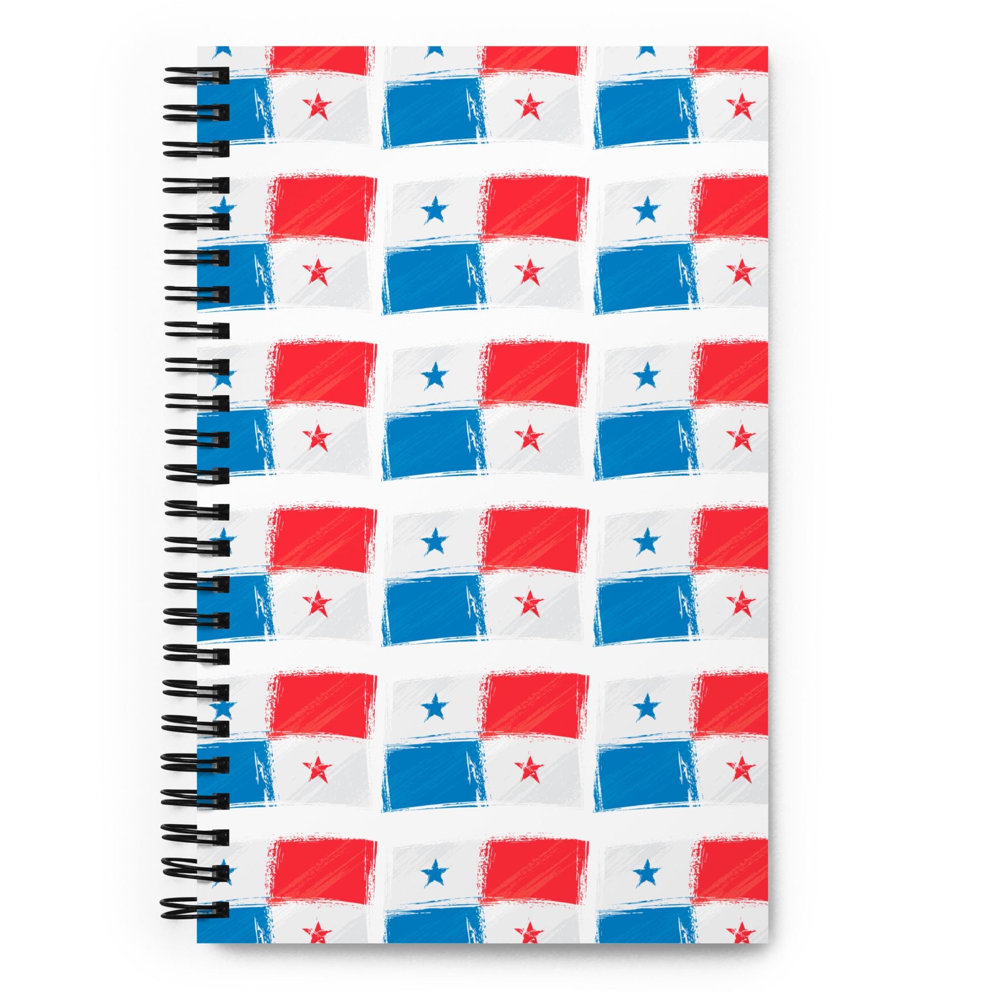 Panama Flag Spiral Notebook: Panamanian Souvenir Gift