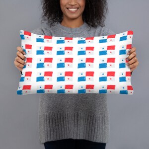 Panama Flag Basic Pillow