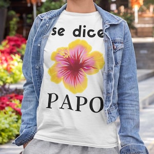 Panama Papo T-Shirt: Panamanian Hibiscus Souvenir
