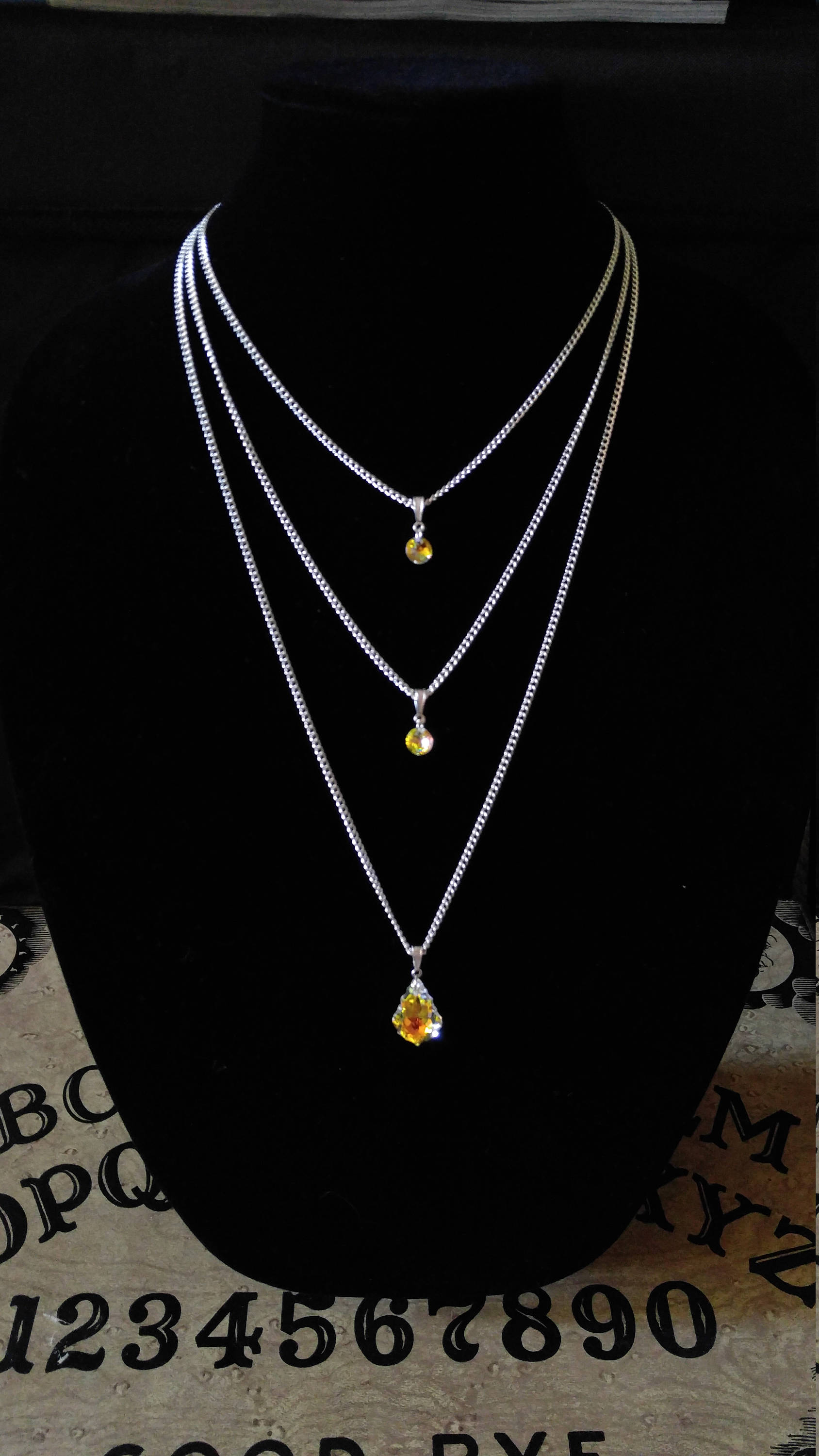 Layered necklaces swarovski deals
