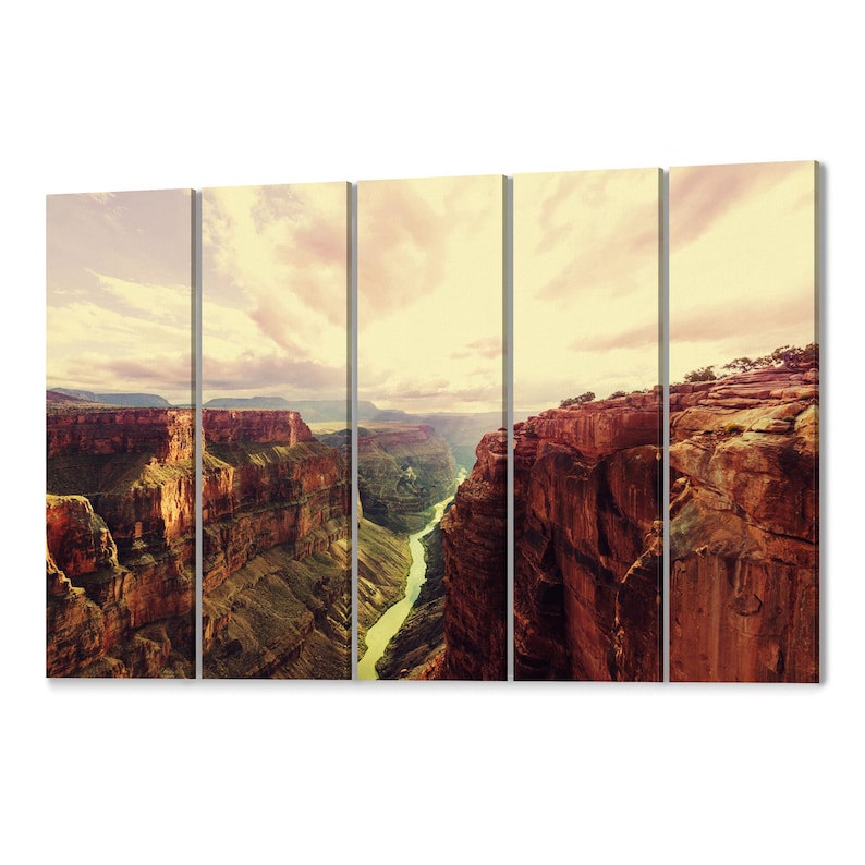 Grand Canyon Wall Art Canvas Grand Canyon Canvas Print | Etsy