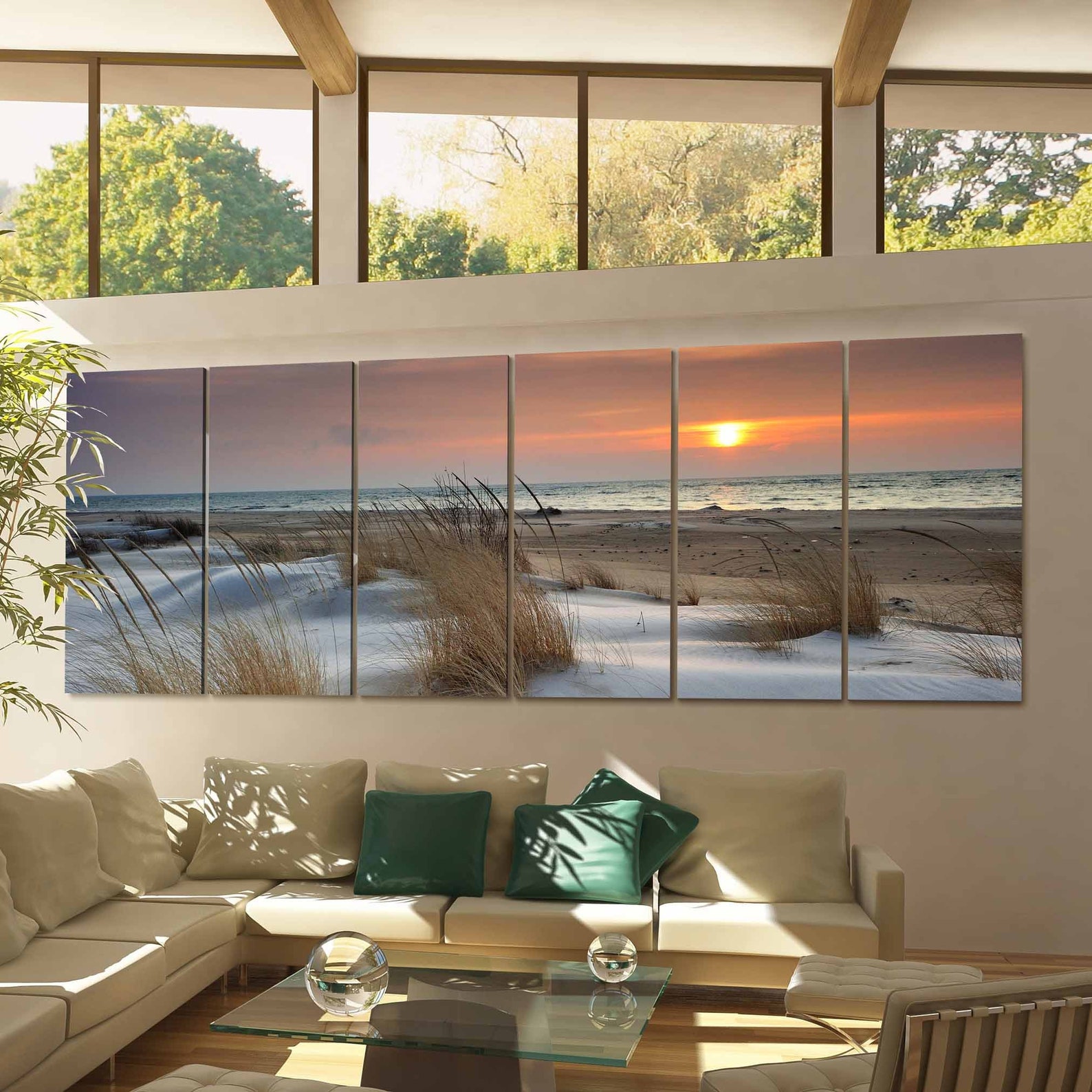 Lake Huron Canvas Print Lake Huron Wall Art Canvas Michigan Etsy