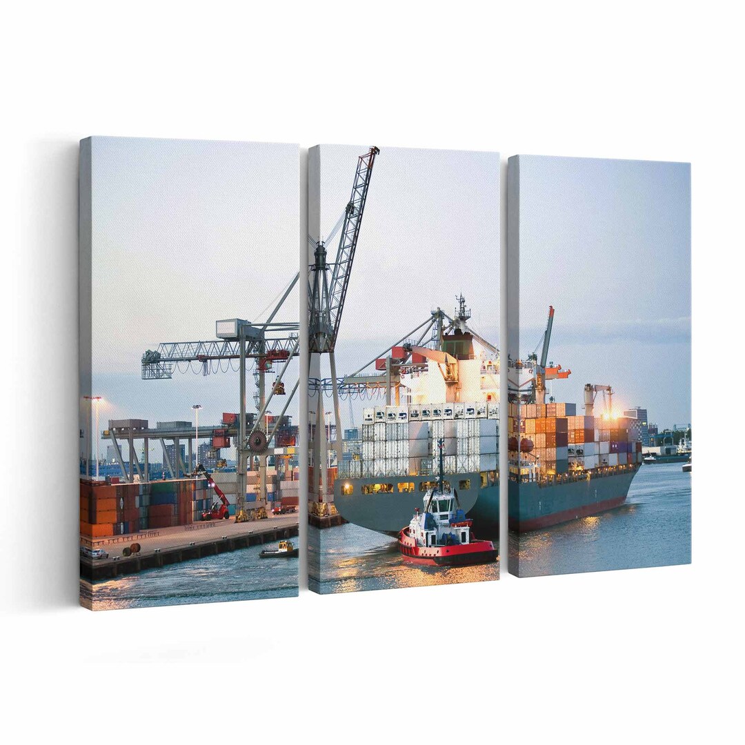 Ship Canvas Print Ship Wall Art Ship Poster Ship Home Decor Ship Print