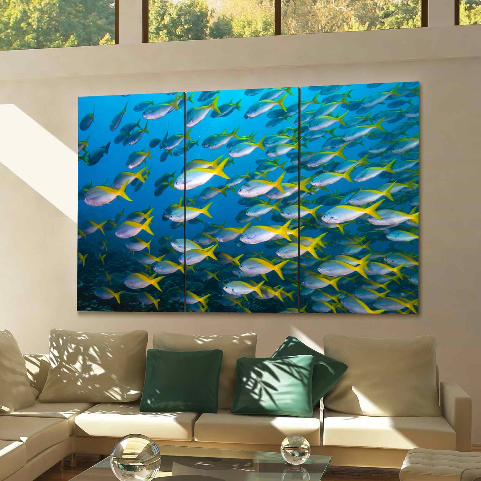 Fish Wall Art Fish Canvas Art Multiple Sizes Wrapped Etsy