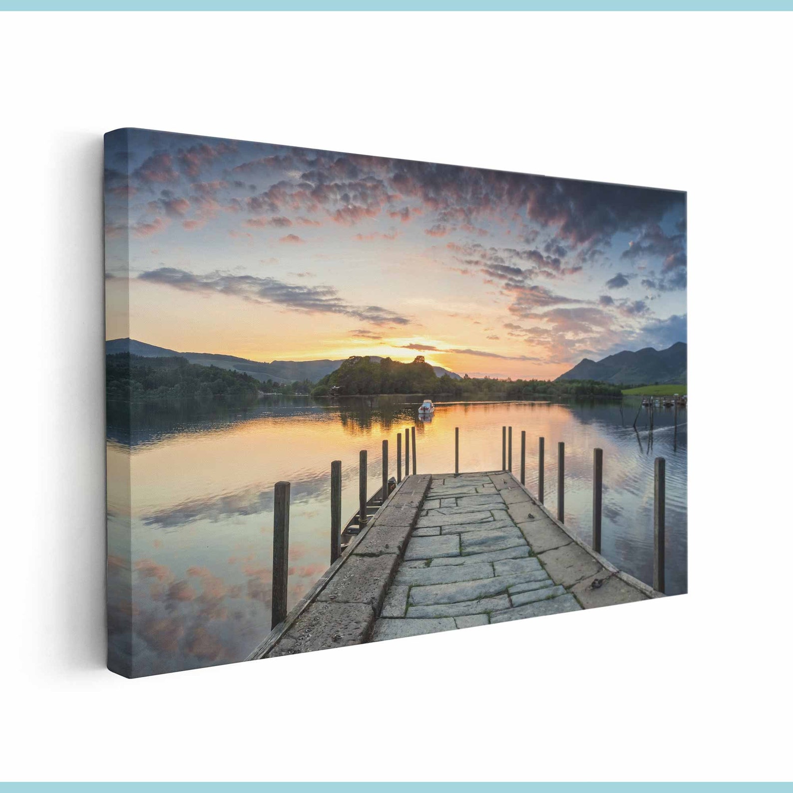 Lake District Canvas Print Lake District Wall Art Lake Etsy
