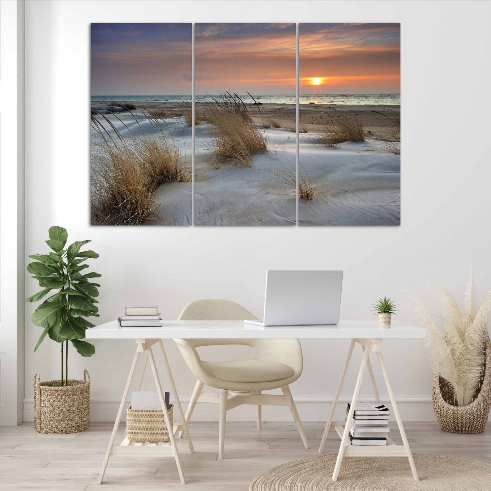 Lake Huron Canvas Print Lake Huron Wall Art Canvas Michigan Etsy