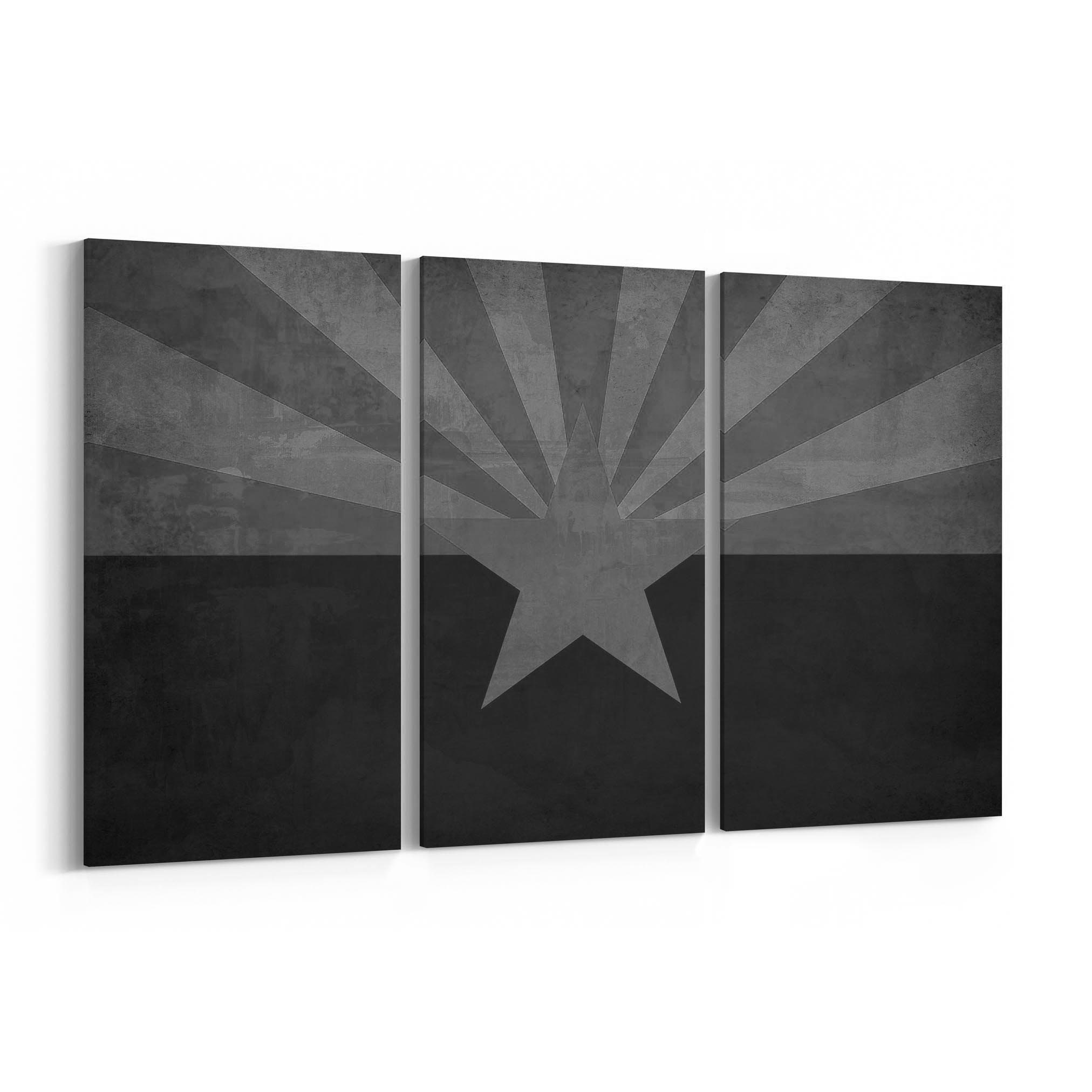 Arizona State Flag Canvas Print Arizona State Flag Wall Art Etsy