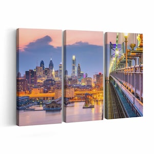 Philadelphia Canvas print || Philadelphia Wall Art || Philadelphia Poster || Philadelphia home decor || Philadelphia Print
