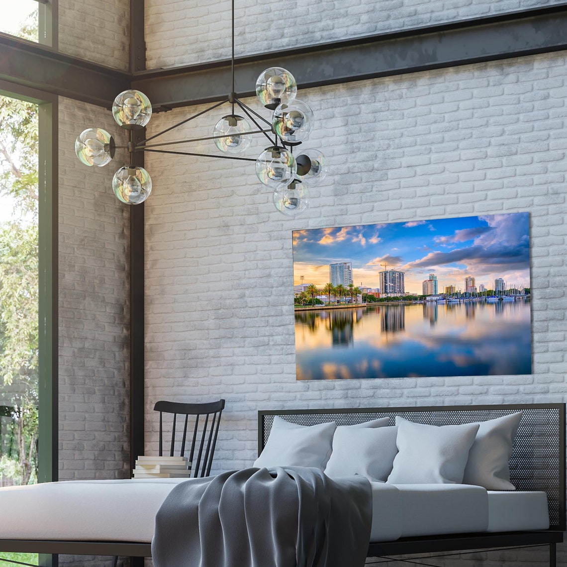 St. Petersburg Canvas Art St. Petersburg Wall Art Canvas Etsy