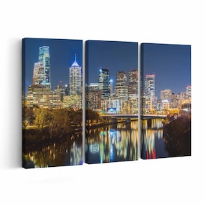 Philadelphia Canvas print || Philadelphia Wall Art || Philadelphia Poster || Philadelphia home decor || Philadelphia Print