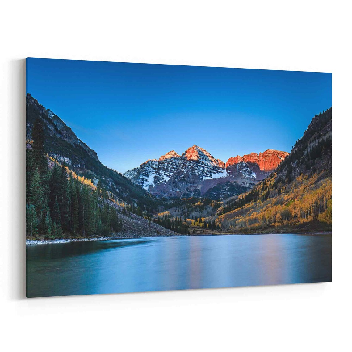 Maroon Bells Wall Art Maroon Bells Canvas Art multiple Etsy UK