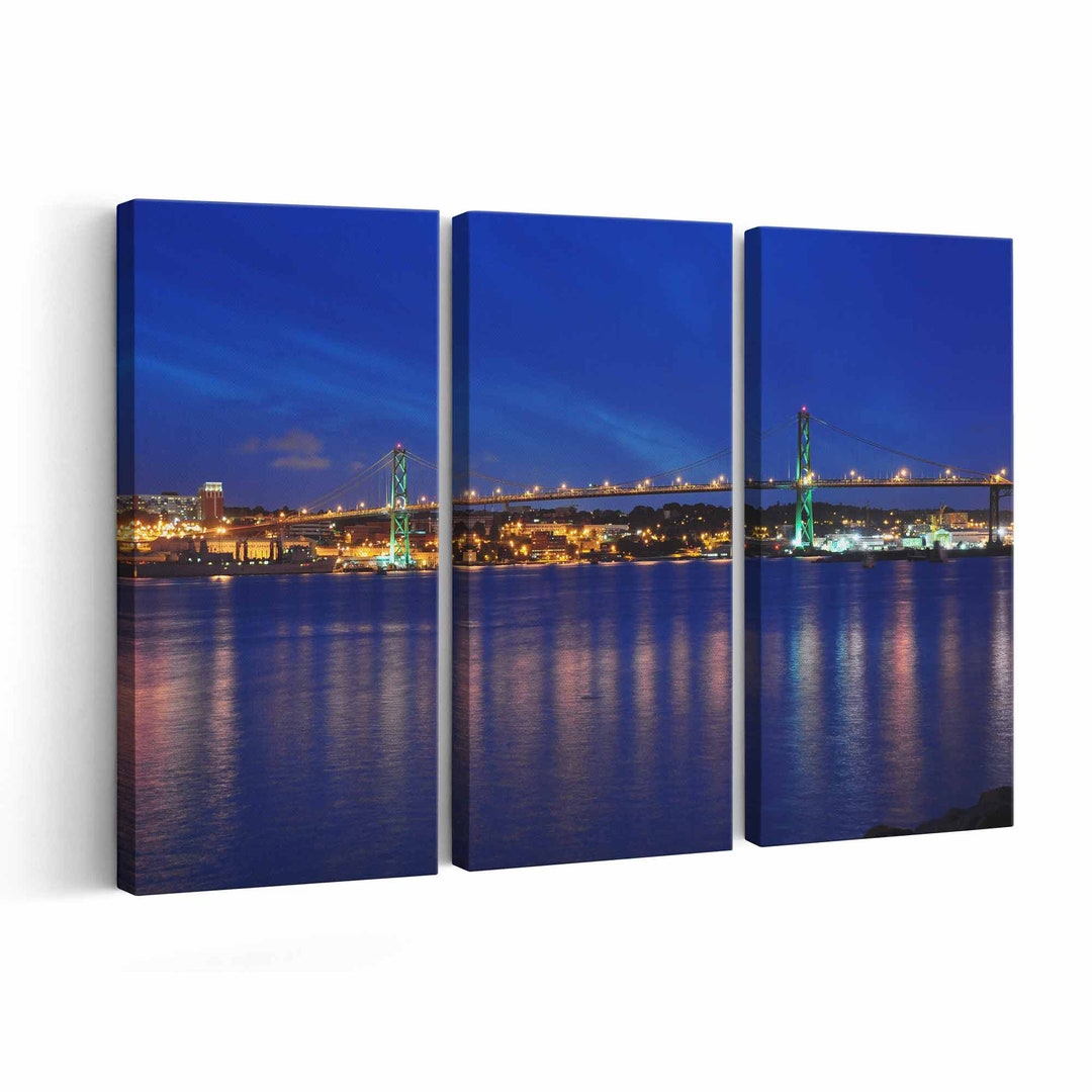 Halifax Skyline Canvas Print Halifax Skyline Wall Art Halifax Skyline
