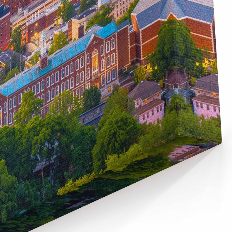 Birmingham Canvas Print Birmingham Wall Art Canvas Alabama Etsy