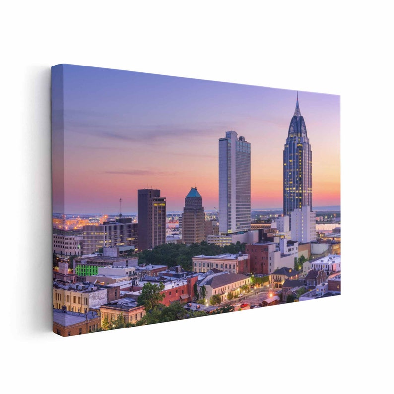 Mobile Skyline Canvas