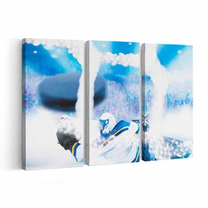 Ice Hockey Canvas print || Ice Hockey Wall Art || Ice Hockey Poster || Ice Hockey home decor || Ice Hockey Print