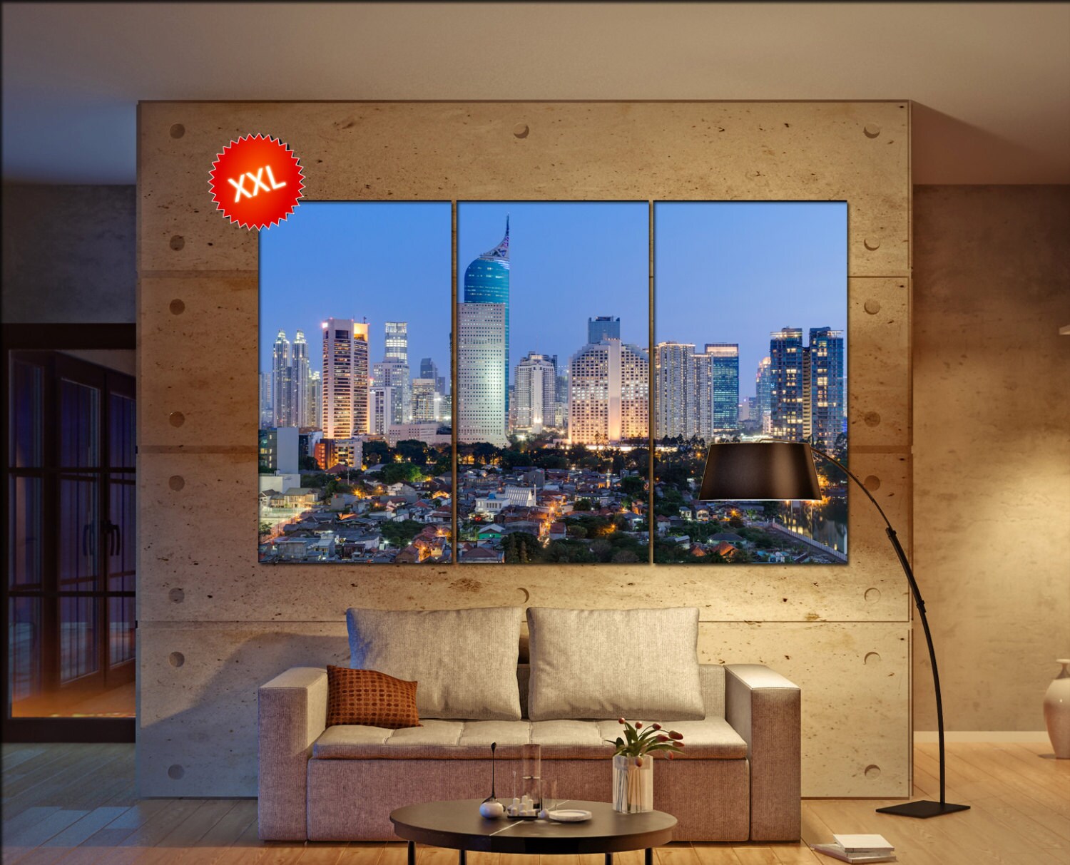  Jakarta  canvas wall  art  Jakarta  wall decoration Jakarta  