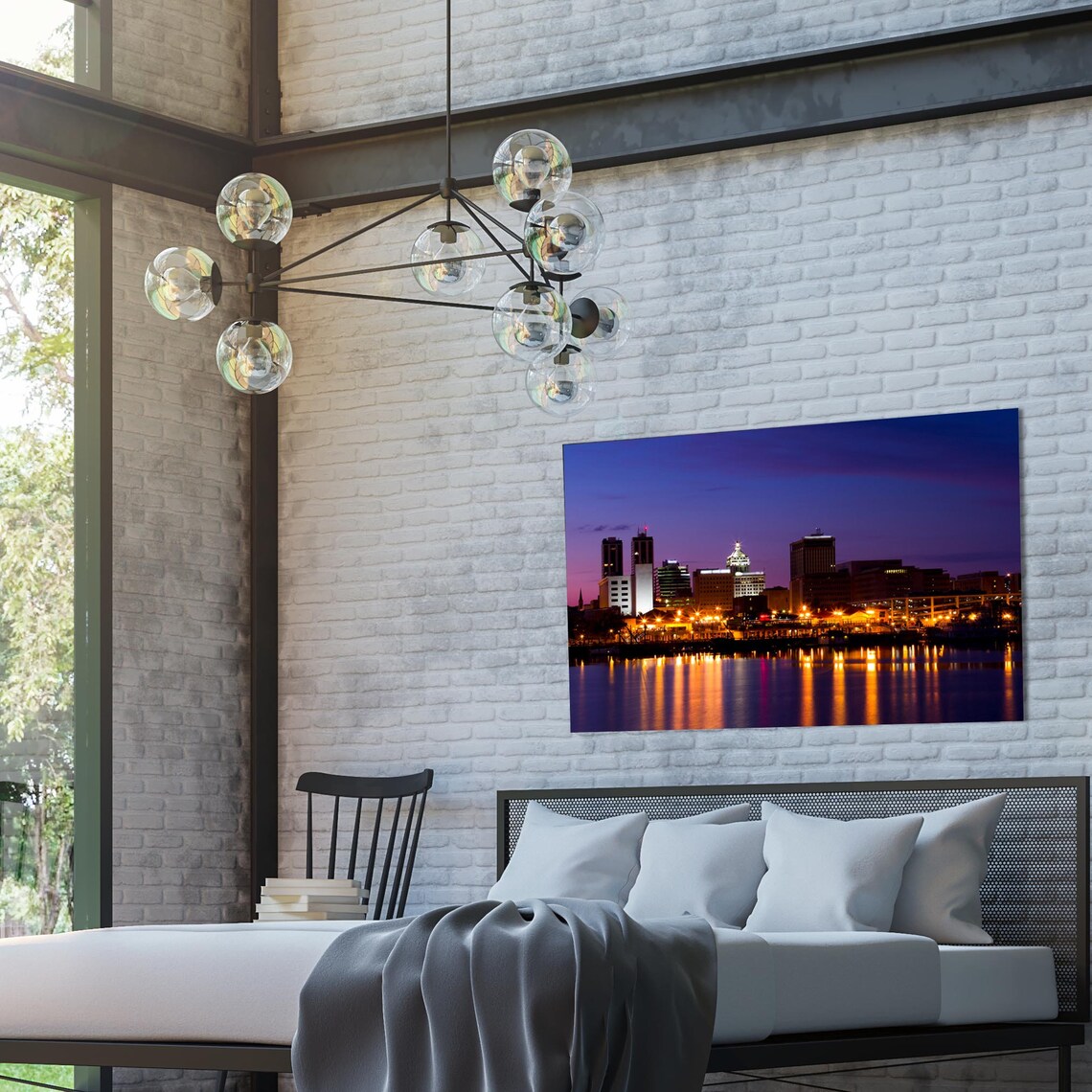 Peoria Canvas Print Peoria Wall Art Canvas Multiple Sizes Etsy
