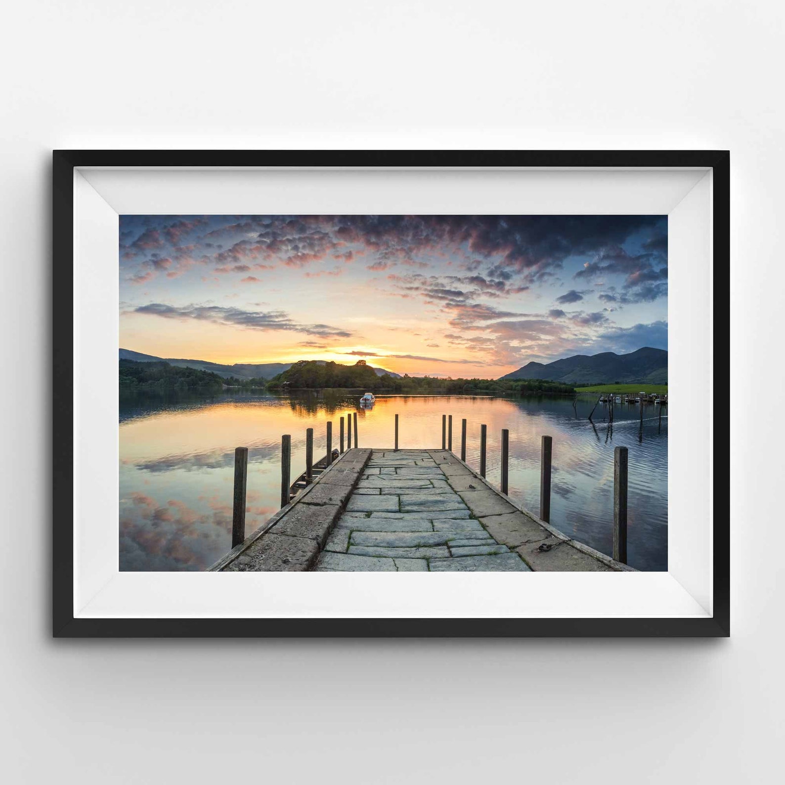 Lake District Canvas Print Lake District Wall Art Lake Etsy