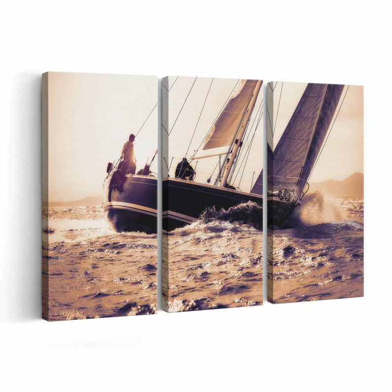 Sail Boat Canvas Print